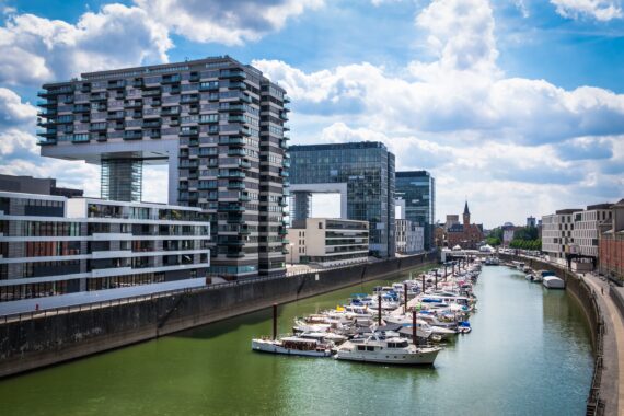 Event location Rheinauhafen Cologne